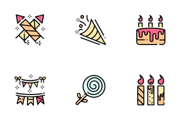 Cumpleaños Icon Pack