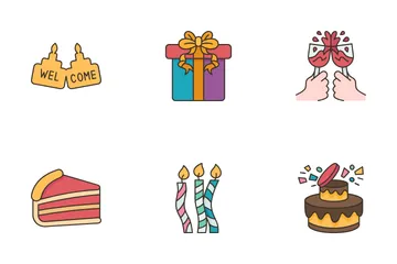 Cumpleaños Icon Pack