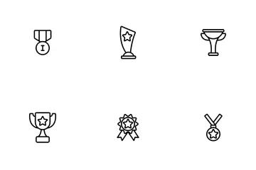 Cup And Trophy Icon Pack