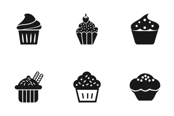Cup Cake Icon Pack