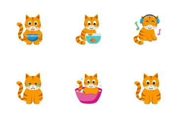 Cupid Cat Vol 1 Icon Pack