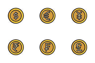 CURRENCY Icon Pack