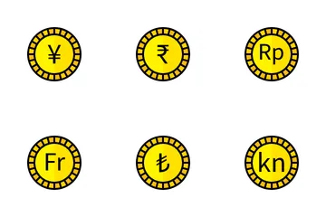 Currency And Coin Icon Pack