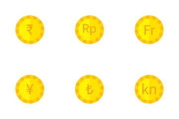 Currency And Coin Icon Pack