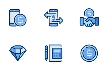 Currency And Financial Icon Pack