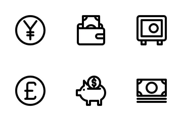 Currency And Money Icon Pack