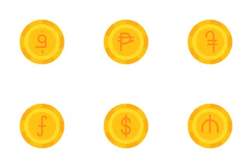 Currency Coins Icon Pack