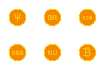 Currency Coins Icon Pack