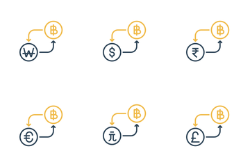 Currency Conversion - Bitcoin Icon Pack
