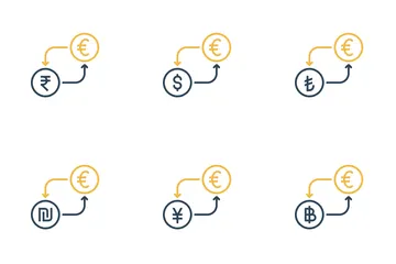 Currency Conversion - Euro Icon Pack