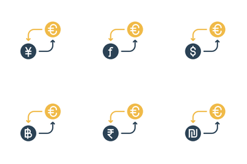 Currency Conversion - Euro Icon Pack