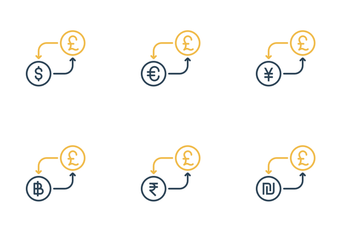 Currency Conversion - Pound Icon Pack
