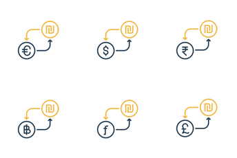 Currency Conversion - Shekel Icon Pack