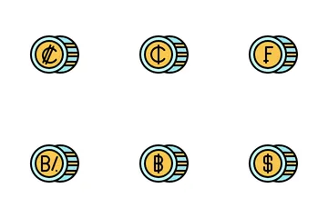 Currency For Business Icon Pack