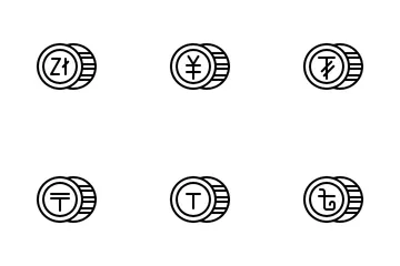 Currency For Business Icon Pack