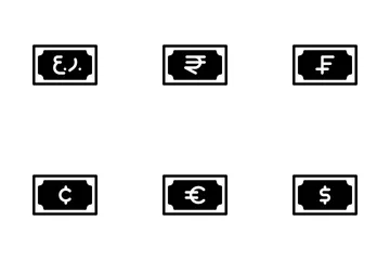 Currency Note Icon Pack