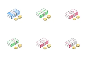 Currency Notes Icon Pack