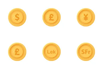 Currency Symbols Icon Pack