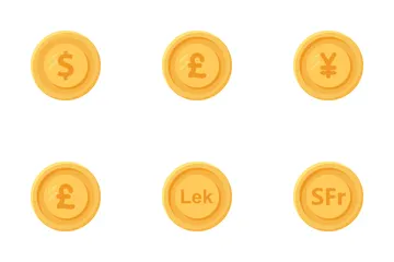 Currency Symbols Icon Pack