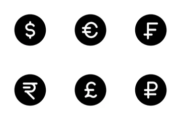 Currency Vol-1 Icon Pack