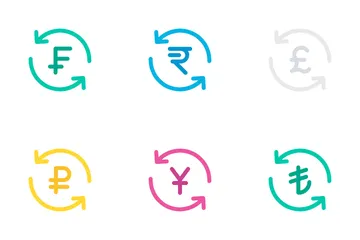 Currency Vol-1 Icon Pack