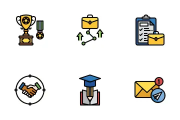 Currículum vitae Paquete de Iconos
