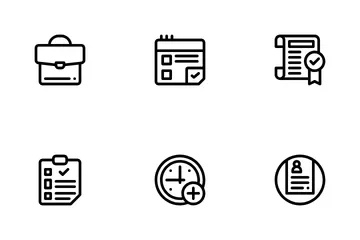 Curriculum Vitae Icon Pack