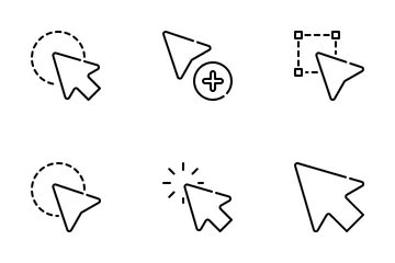 Cursor And Arrow Icon Pack