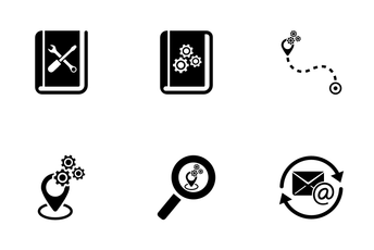 Customer And Technical Support Icon Pack