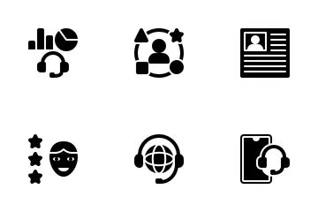 Customer Relationship Management Icon Pack