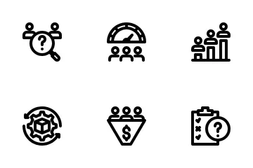 Customer Relationship Management Icon Pack