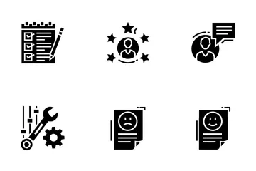 Customer Reviews And Feedback Icon Pack