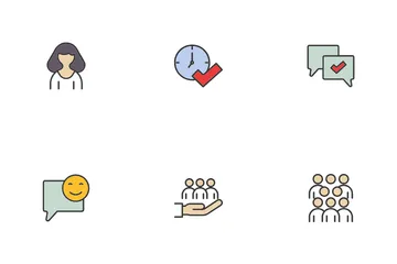 Customer Service And Support Icon Pack