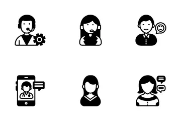 Customer Service And Support Icon Pack