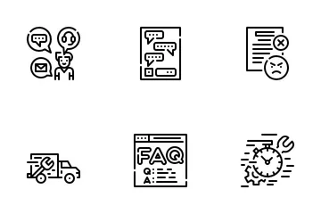 Customer Services Icon Pack