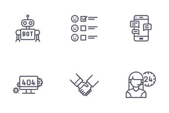 Customer Support Icon Pack