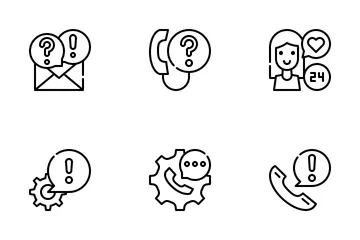 Customer Support Icon Pack