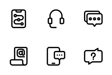 Customer Support Icon Pack