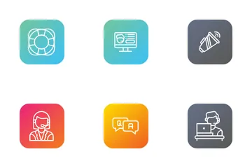 Customer Support Icon Pack