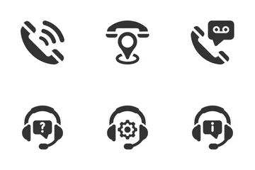 Customer Support Set 2 Icon Pack