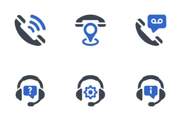 Customer Support Set 2 Icon Pack