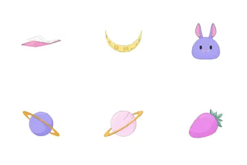 Cute And Celestial Icon Pack