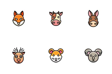 Cute Animal Icon Pack