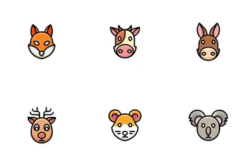 Cute Animal Icon Pack