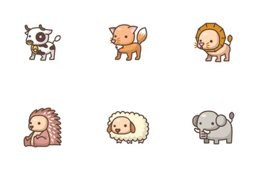 Cute Animal Icon Pack