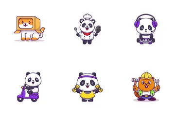 Cute Animals Icon Pack