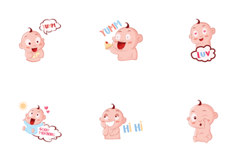 Cute Baby Icon Pack