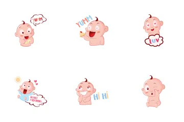 Cute Baby Icon Pack