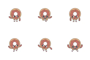 Cute Donut Icon Pack