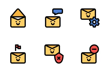 Cute Email Icon Pack